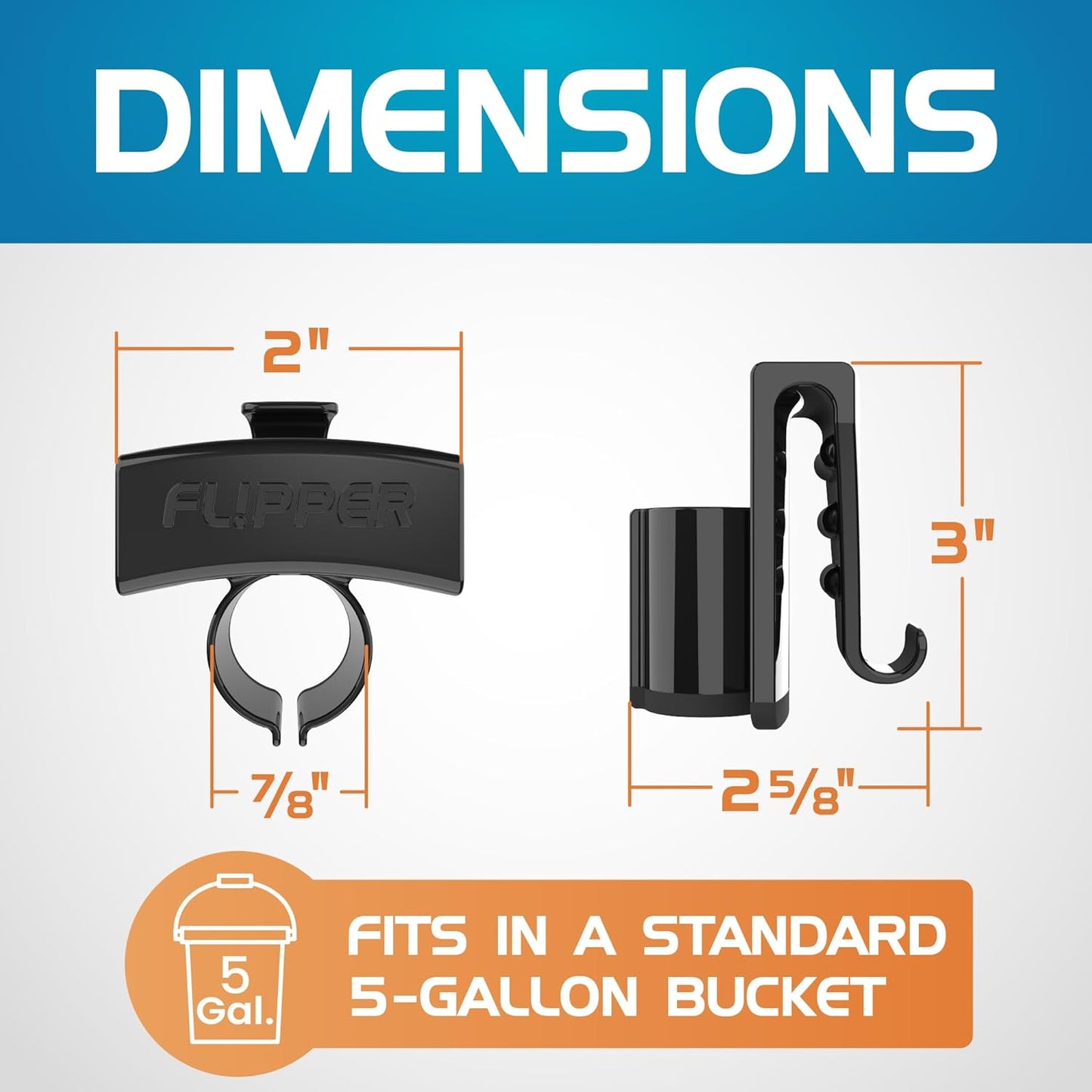Flipper Bucket Buddy Aquarium Bucket Organizer