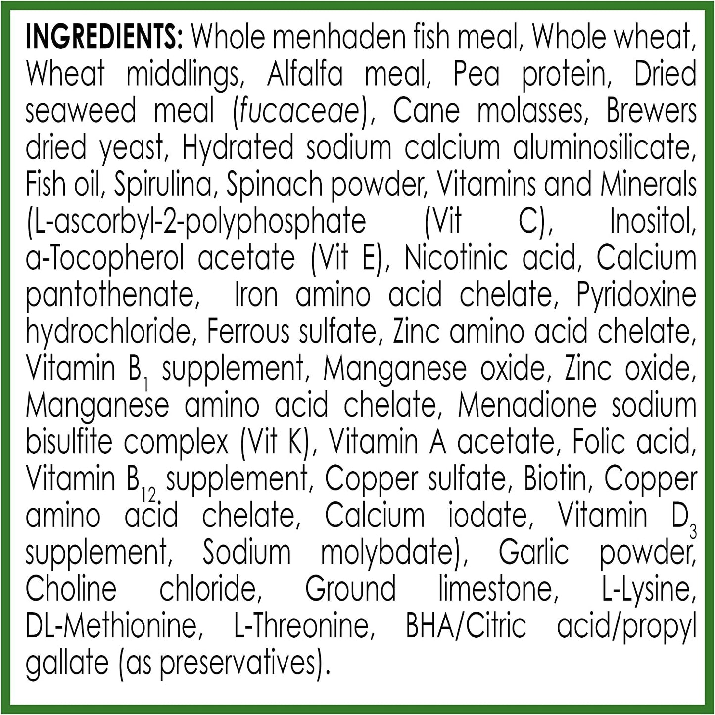 ALGAE EATER WAFERS Algae Wafer Fish Food
