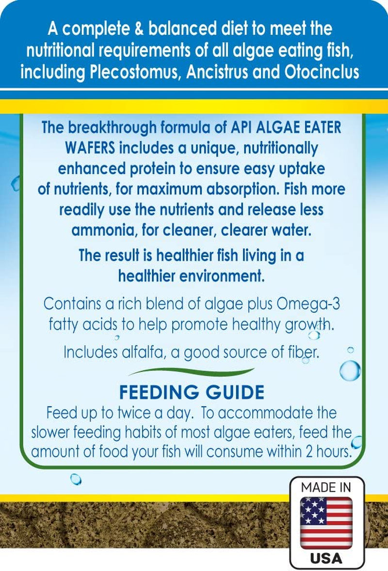 ALGAE EATER WAFERS Algae Wafer Fish Food